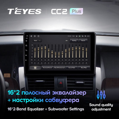 Штатная магнитола TEYES CC2 Plus 9.0" 3 Gb для Nissan Teana 2003-2008 A