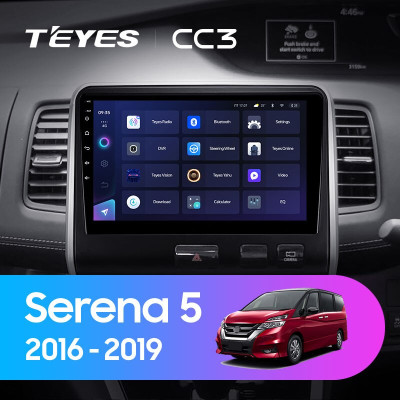 Штатная магнитола TEYES CC3 9.0" 3 Gb для Nissan Tiida 2016-2019 B