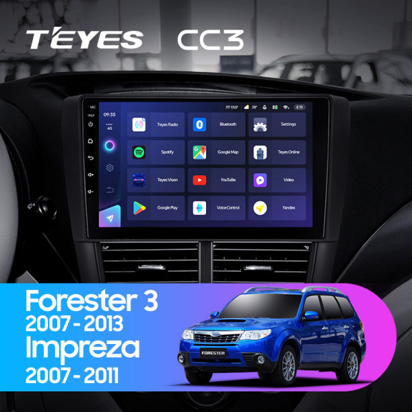 Штатная магнитола TEYES CC3 9.0