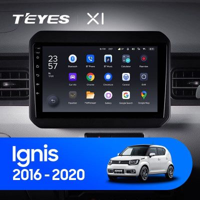 Штатная магнитола TEYES X1 9.0" 2 Gb для Suzuki Ignis 2016-2020 A