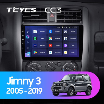 Штатная магнитола TEYES CC3 9.0" 3 Gb для Suzuki Jimny 2005-2019