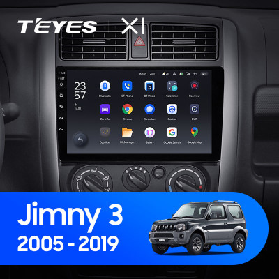 Штатная магнитола TEYES X1 9.0" 2 Gb для Suzuki Jimny 2005-2019
