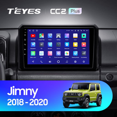 Штатная магнитола TEYES CC2 Plus 9.0" 4 Gb для Suzuki Jimny 2018-2020