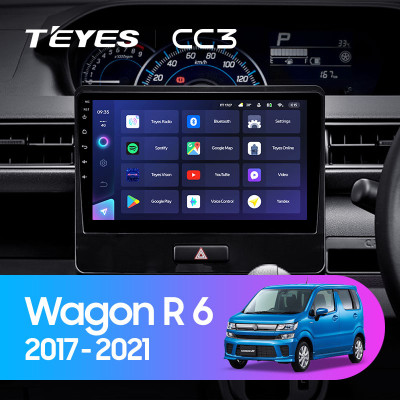 Штатная магнитола TEYES CC3 10.2" 3 Gb для Suzuki Wagon R 2017-2021