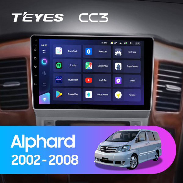 Штатная магнитола TEYES CC3 9.0