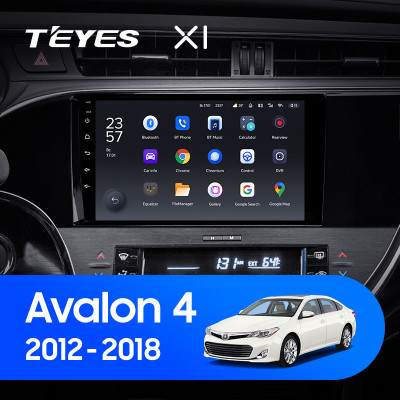 Штатная магнитола TEYES X1 9.0" 2 Gb для Toyota Avalon 2012-2018