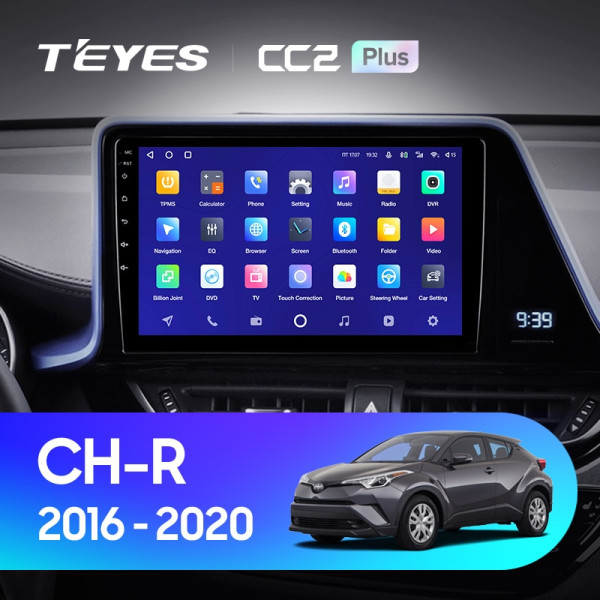 Штатная магнитола TEYES CC2 Plus 9.0
