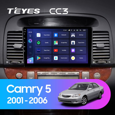 Штатная магнитола TEYES CC3 9.0" 4 Gb для Toyota Camry 1997-2002