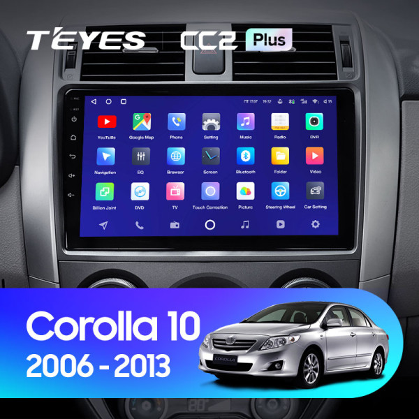 Штатная магнитола TEYES CC2 Plus 9.0