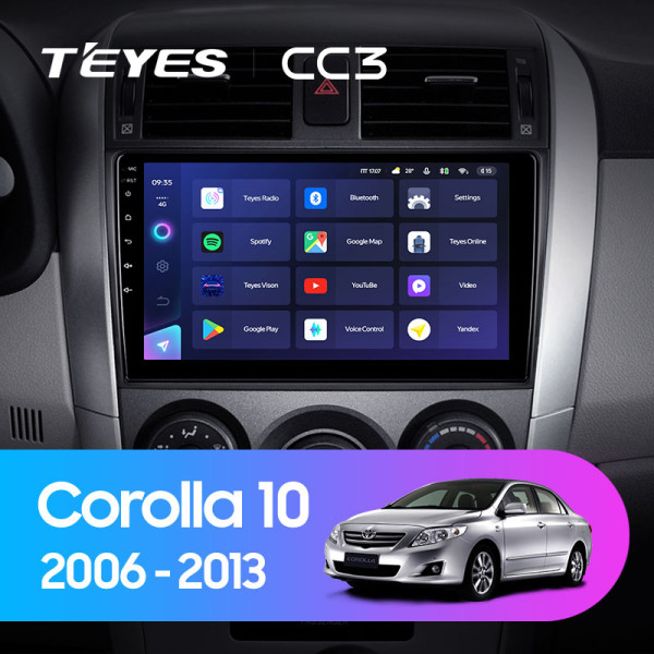 Штатная магнитола TEYES CC3 9.0