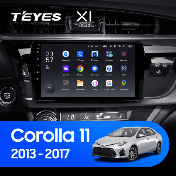 Штатная магнитола TEYES X1 10.2