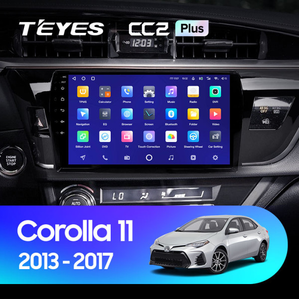Штатная магнитола TEYES CC2 Plus 10.2