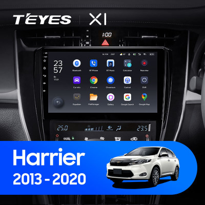 Штатная магнитола TEYES X1 10.2" 2 Gb для Toyota Harrier 2013-2020
