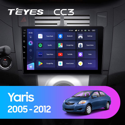 Штатная магнитола TEYES X1 9.0" 2 Gb для Toyota Innova 2015-2022 B