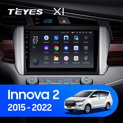 Штатная магнитола TEYES X1 9.0" 2 Gb для Toyota Innova 2015-2022 A
