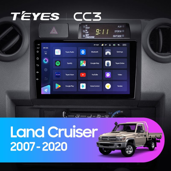 Штатная магнитола TEYES CC3 9.0