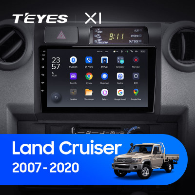 Штатная магнитола TEYES X1 9.0" 2 Gb для Toyota Land Cruiser 2007-2020 B
