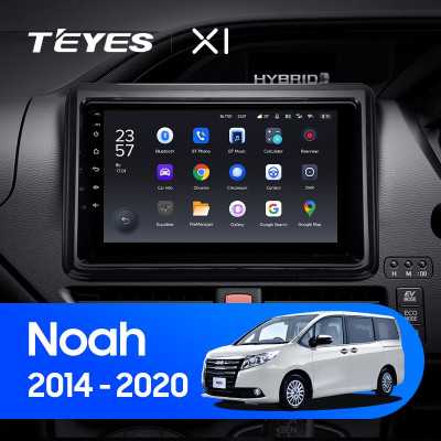 Штатная магнитола TEYES X1 9.0" 2 Gb для Toyota Noah 2014-2020 A