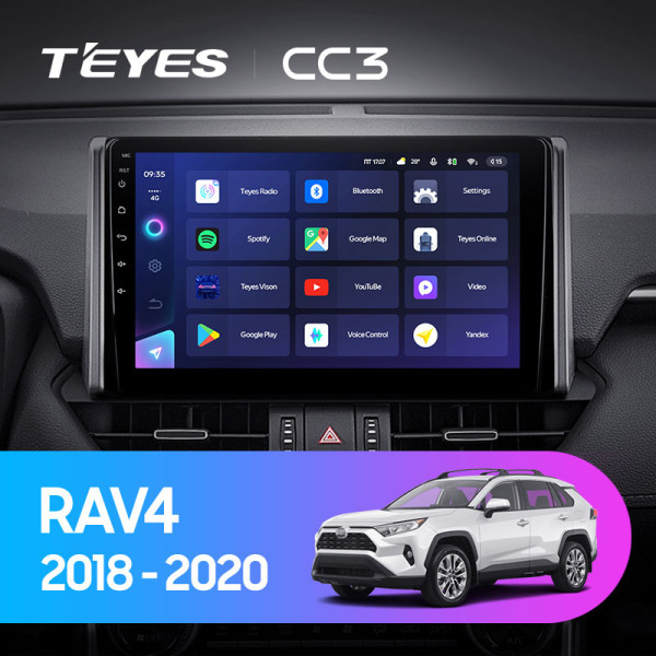 Штатная магнитола TEYES CC3 10.2