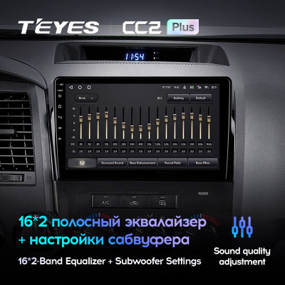 Штатная магнитола TEYES CC2 Plus 10.2" 3 Gb для Toyota Tundra 2007-2013